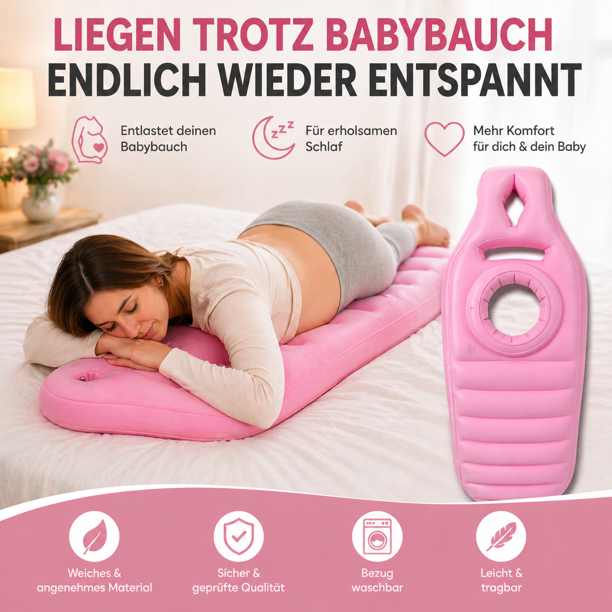 Bauchliegekissen